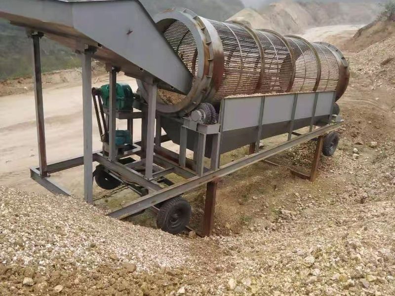 滾筒篩石機(jī)